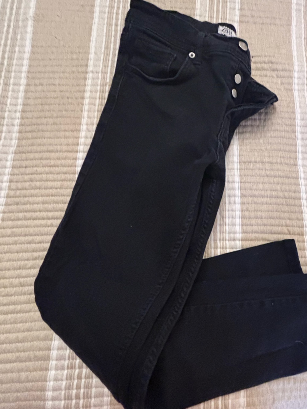 Zara Black Slim Fit Jeans
